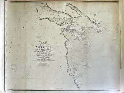 Parry 2nd voyage Chart of NE America 1822/23